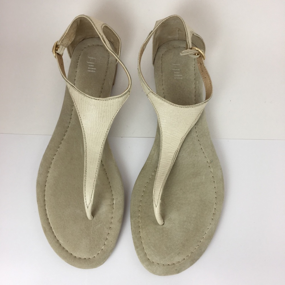 J. Jill “Whistle” Thong Sandals - Ivory